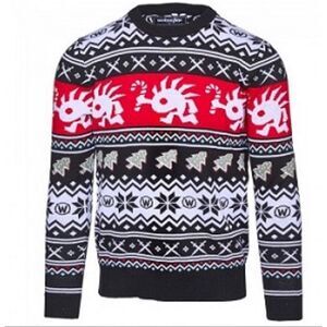 WeLoveFine x Blizzard World Of Warcraft Murloc Ugly Christmas Sweater Medium Uni